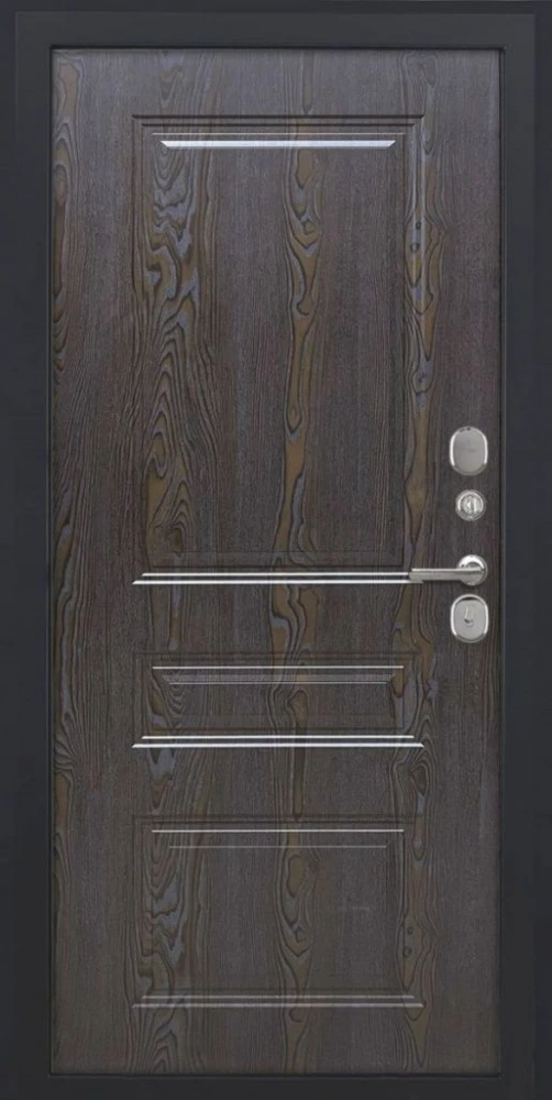 Входная дверь ДвериПРО Модель Л-46 ФЛ-701 (10мм, Дуб шоколад) DPRO227724 внутренняя сторона